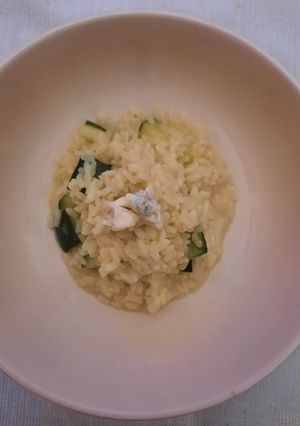 Foto di Risotto con zucchine e gorgonzola