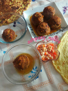 عکسی از دستور کوفته برنجی به سبک