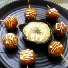 A picture of Peppery Cheese Corn Rolls.