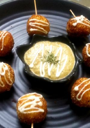 A picture of Peppery Cheese Corn Rolls.