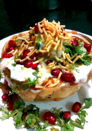 A picture of Katori Chaat.