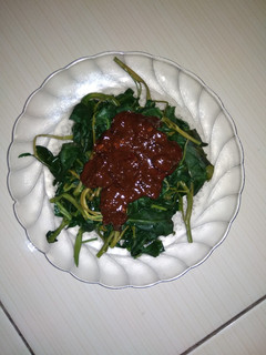 Foto resep Rujak Kangkung