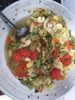 Foto resep Sayur sop makaroni+telur puyuh