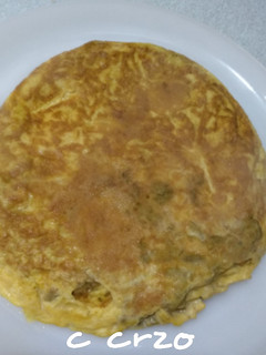 Una foto de Tortilla de espárragos