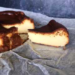 A picture of Basque Burnt Cheesecake.