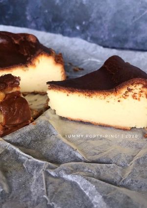 Foto resep Basque Burnt Cheesecake