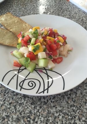 Una foto de Ensalada caribeña