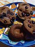 Donas con cacao sin azúcar