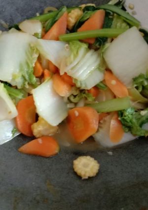 Foto resep Capcay goreng vegetarian