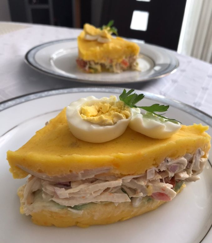 Causa Rellena De Pollo Ingredientes