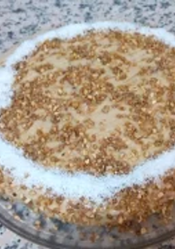 Una foto de Tarta de turrón