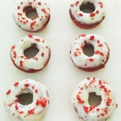 Red Velvet Doughnuts A picture of Red Velvet Doughnuts.