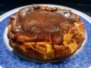 Una foto de tarta de queso