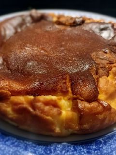 Una foto de Tarta de queso freidora de aire