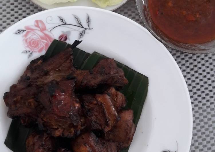 Bebek Bakar Empuk(ungkep 5menit aja)hemat gas😁