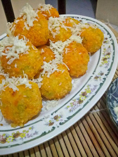 Foto resep Kroket Nasi Isi Telur Puyuh