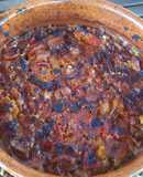 Paella al horno de bacalao y patatas