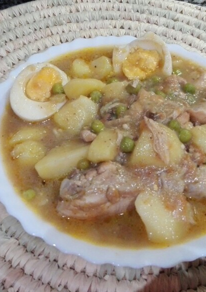 Una foto de Estofado de pollo