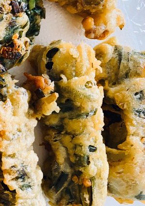 炸韭菜捲 - 快煮鍋炸物料理 的食譜成品照片