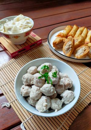 Foto resep Pentol Bakso Tanpa Tepung (1 adonan untuk 4 varian)