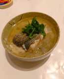 洋蔥味噌鱸魚湯