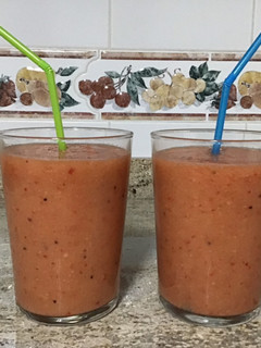 Una foto de Batido de fruta
