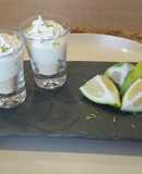 Shots de pie de limón