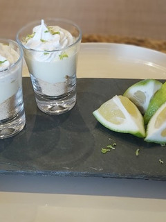 Una foto de Shots de pie de limón
