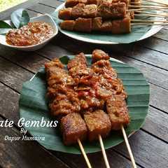 A picture of Sate Kere / Sate Gembus.