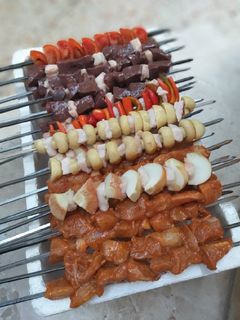 صورة لوصفة مشاوي شيش سودة فطر😋🍄