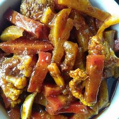 A picture of Mixed pickle.