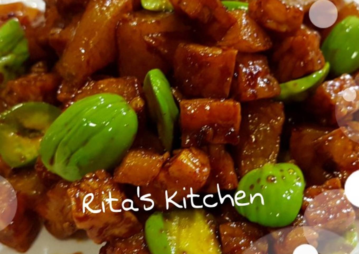 3. Vegetarian Kentang Tempe Orek