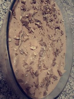صورة لوصفة كيكة النسكافيه الباردة