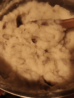 Una foto de Puré de papas con cáscara
