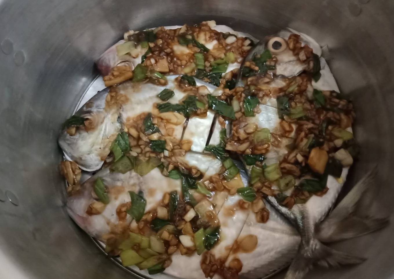 Steam ikan simpel dan enak