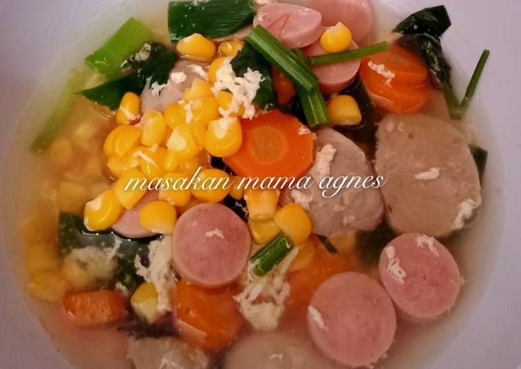 Resep Sup Jagung Anti Gagal