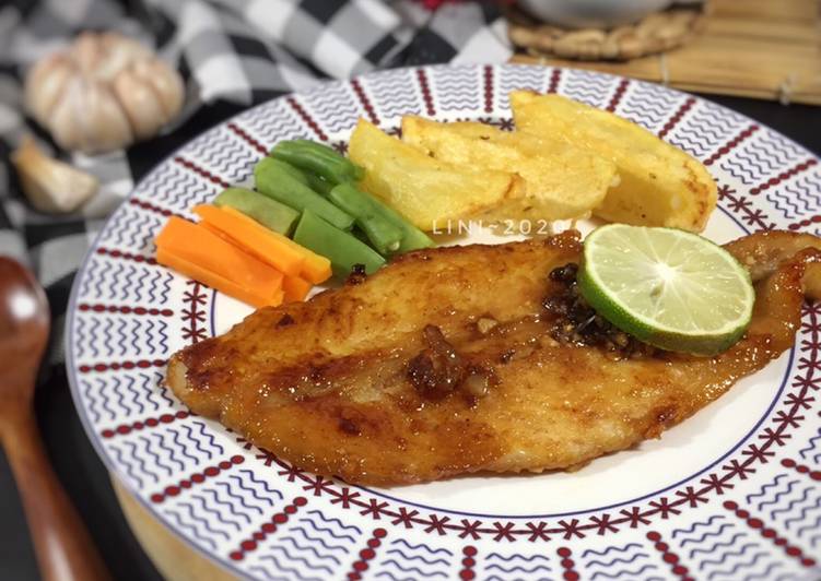 Resep Ikan Dori Fillet Panggang Madu resep olahan ikan oleh lini