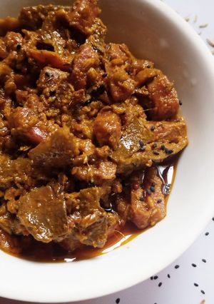 A picture of Homemade mixed achar.