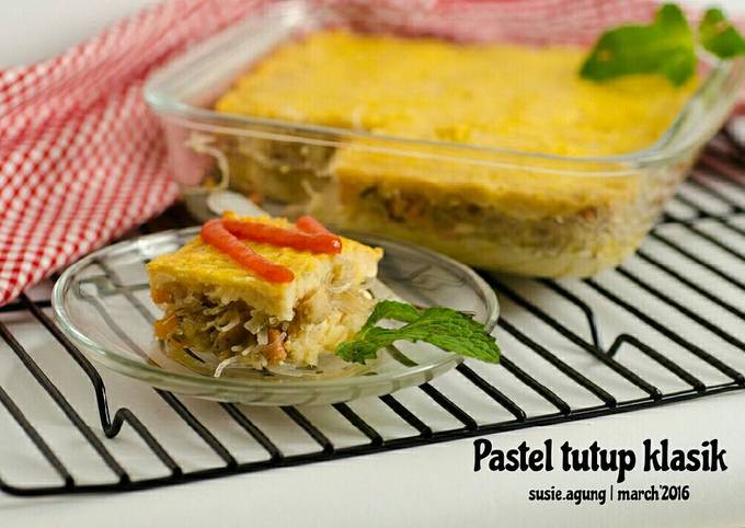 Resep membuat Pastel tutup klasik yang enak