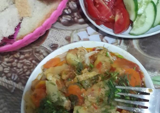 Лагман-узбекская национальная кухня