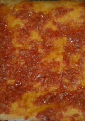 Una foto de Pizza