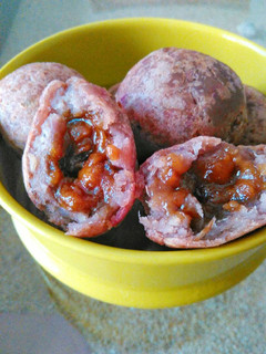 Foto resep Bola ubi jalar isi gula merah
