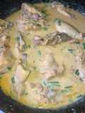 Pollo al verdeos con papas!!!😋