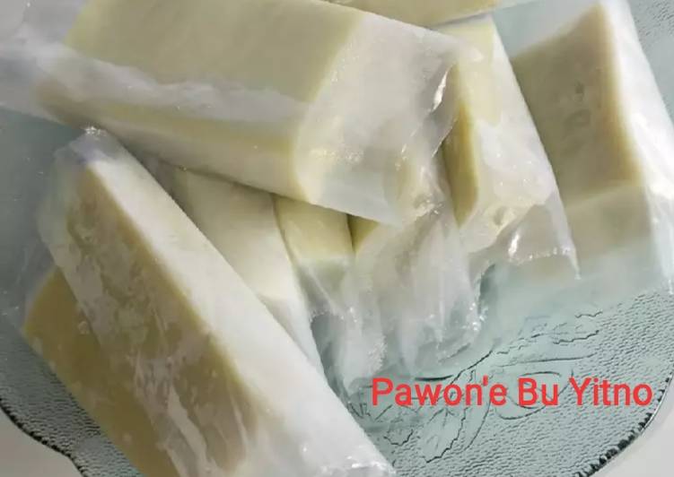 Resep masakan 56. Es Gabus / Es Kue Rasa Matcha | Cara Buat 56. Es Gabus / Es Kue Rasa Matcha Yang Menggugah Selera