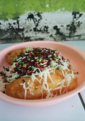 Foto resep Pisang🍌 keju meses 🍫 tepung sasa