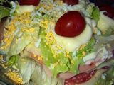 Torre de Creps con Fiambre y Palmitos