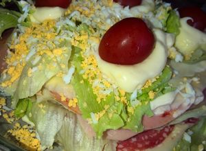 Una foto de Torre de Creps con Fiambre y Palmitos