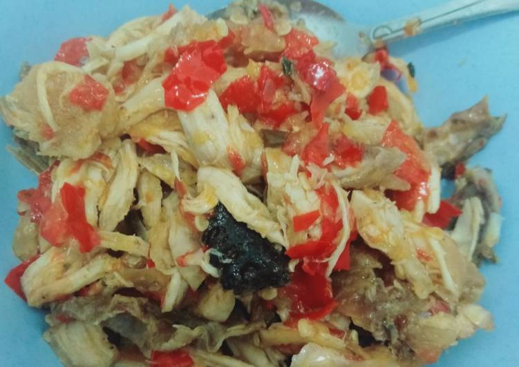 Resep Ayam Suwir Hot Ala Anak Kost Yang Enak Resep Ayam Sederhana