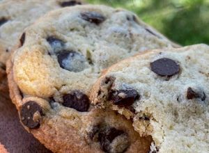 Foto de Cookies de Chocolate e Manteiga de Amendoim