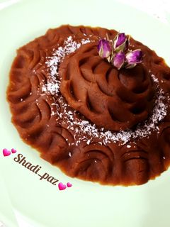 عکسی از دستور حلوای شیر خوشمزه😋